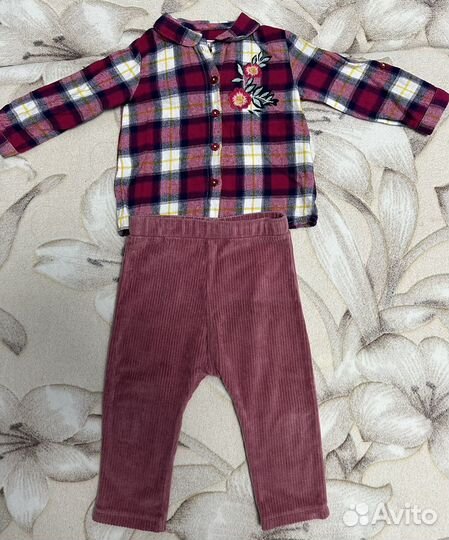 Рубашка и штаны на девочку