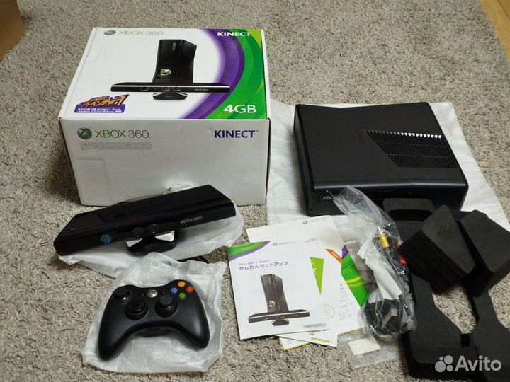 Xbox 360 250gb, kinect, игры