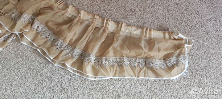 Комплект шторы и тюль