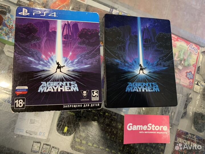 Agents Of Mayhem PS4 Steelbook Edition