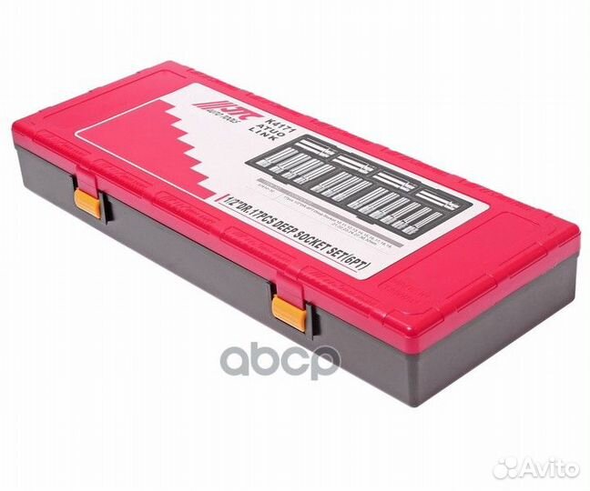 JTC-K4171 набор головок торцевых глубоких 6-гр