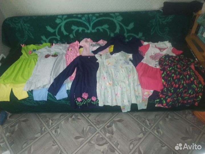 Вищи для девочки пакетом 116 122