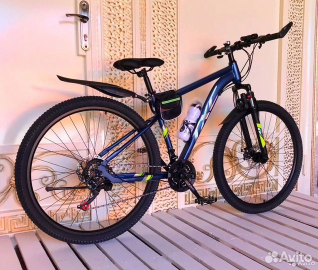 Скоростной велосипед Синий новый