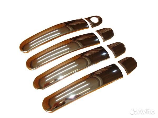 Накладки на ручки дверей Skoda Rapid (2017-2020