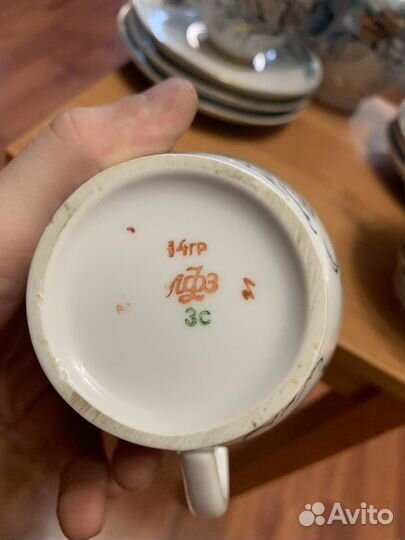 Чайный сервиз лфз жемчужный