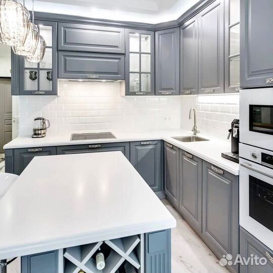 Кухонный гарнитур на заказ под ключ