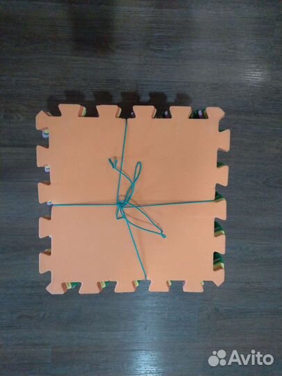 Детский Мягкий пол Разноцветный Коврик Пазл