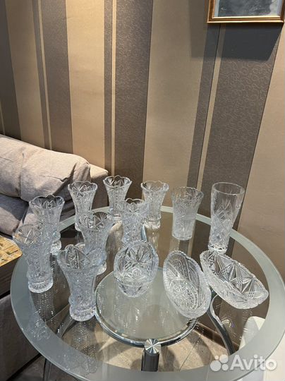 Ваза хрустальная СССР