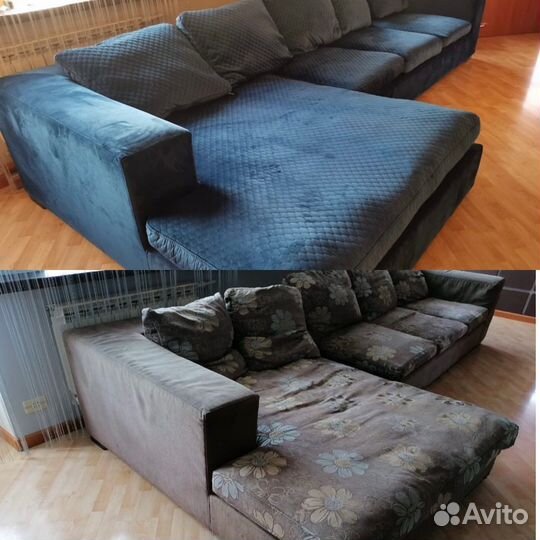 Перетяжка, ремонт мягкой мебели