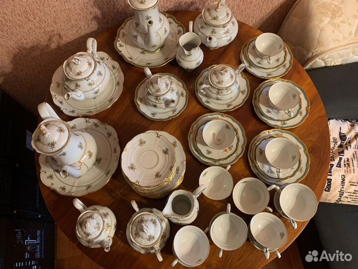 Набор столовой посуды антикварный Германия