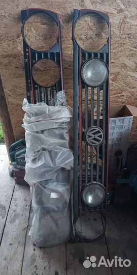 Решетка радиатора golf 2