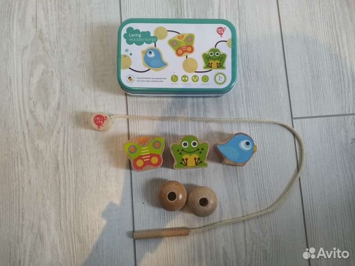 Lucy&leo Стол-бизиборд+бусы-шнуровка+машинки