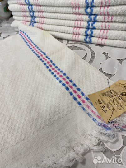 Полотенце махровое с бахромой СССР