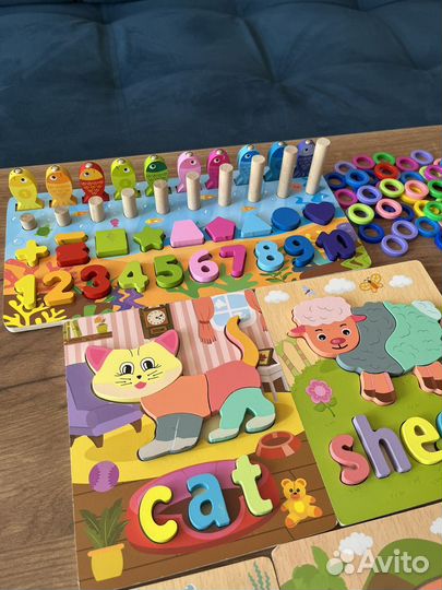 Рамки вкладыши/развивающие игрушки