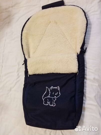 Теплый конверт в коляску