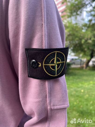 Свитшот stone island с карманом