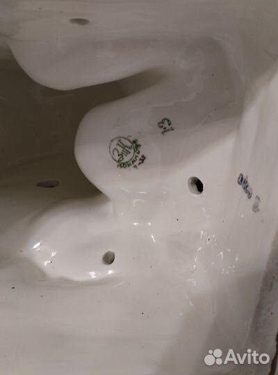 Фаянсовая фигурка, Глухарь, СССР, 50-60г