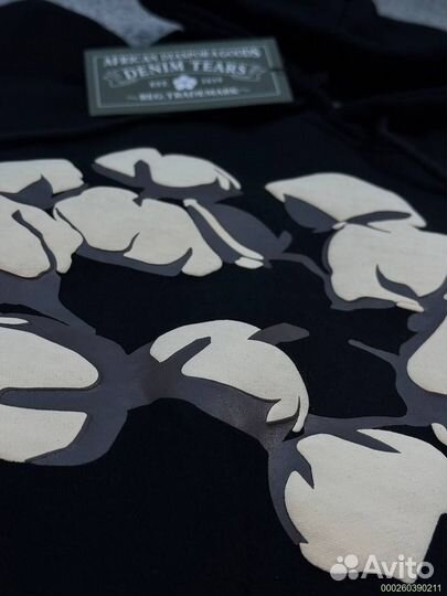 Худи Denim Tears Another Country черная