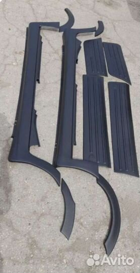 Пластиковый обвес Matiz