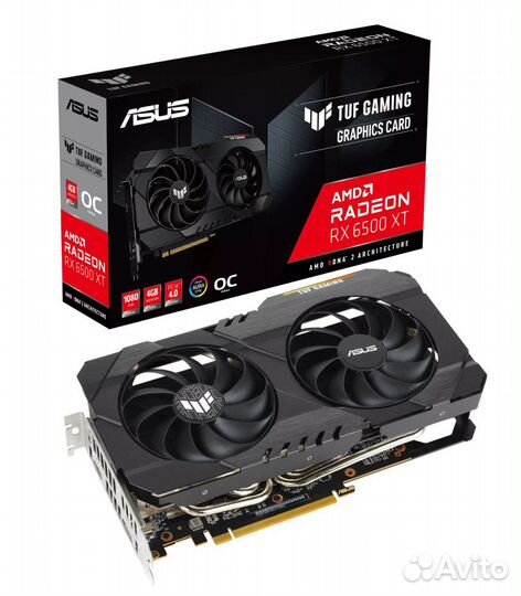 Видеокарта asus TUF Gaming Radeon RX 6500 XT OC Ed