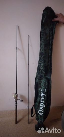 Спининг с катушкой бу