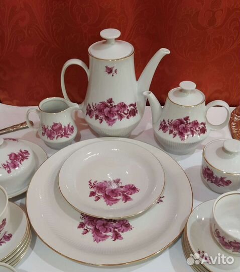 Столовый сервиз гдр Кольдиц