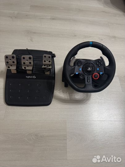 Logitech G29 руль + педали