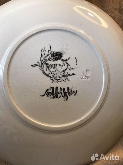 Тарелка Sarreguemines