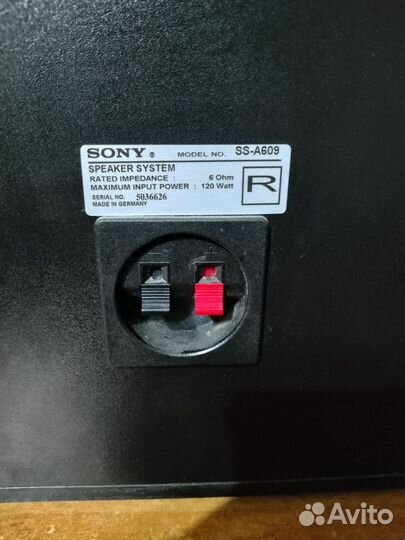 Акустические колонки sony