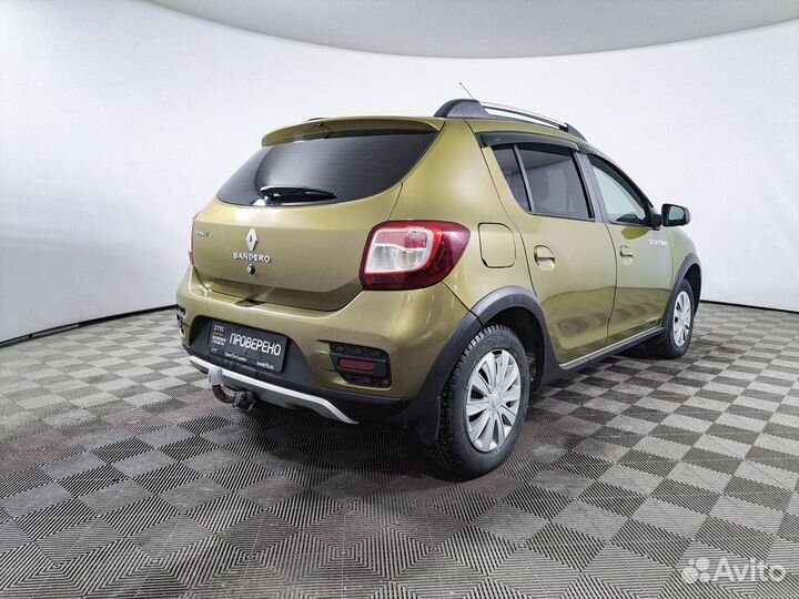 Renault Sandero Stepway 1.6 МТ, 2016, 129 835 км