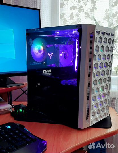 Игровой компьютер Ryzen 5 5600x RX6600 XT 8gb