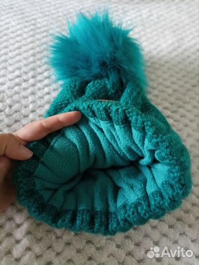 Шапка женская Original Siberia бирюзовая