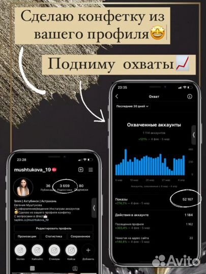 Ведение соц.сетей, Сторисмейкер, Таргетолог