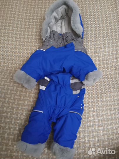 Теплый комбинезон для маленькой собачки