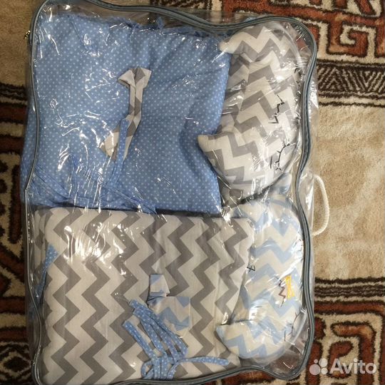 Бортики и балдахин в кроватку