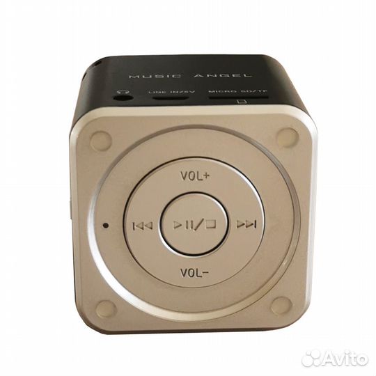 Новая Bluetooth колонка FM радио, часы, будильник