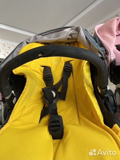 Коляска bugaboo donkey twin+ люльки+ автокресло