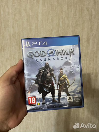 God of war ragnarok ps4 диск