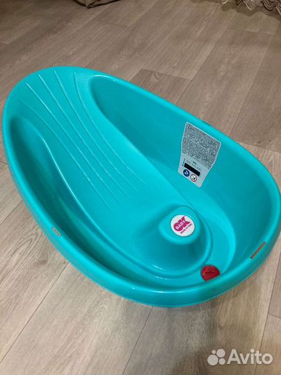 Ванночка для купания с горкой