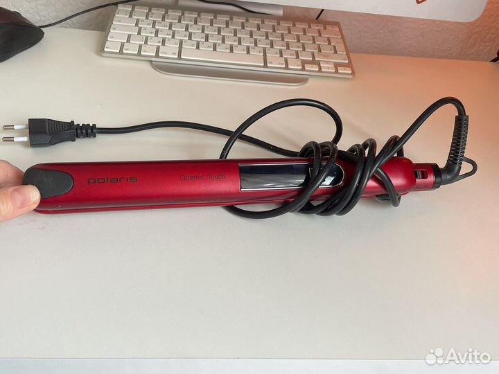 Утюжок для волос polaris ceramic Touch