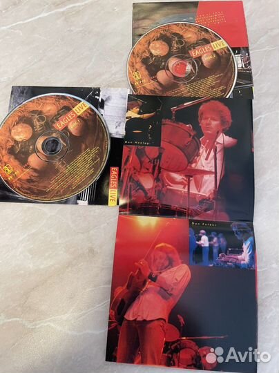 Tne Eagles live (2CD) 1980 Printed in Germany