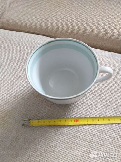 Чашка с блюдцем дулёво (клеймо)