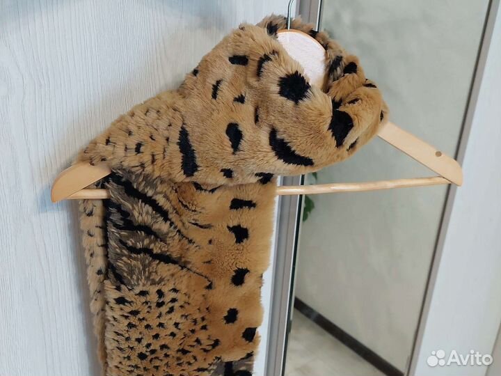 Меховой шарф