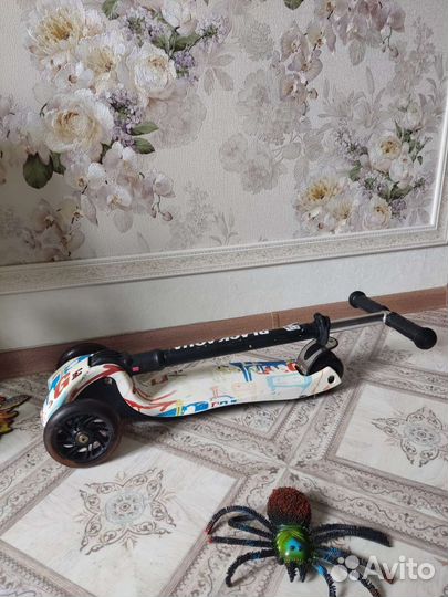 Самокат детский трехколесный бу