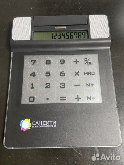 Калькулятор с колонками и usb