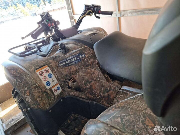 Квадроцикл Yamaha Grizzly 550
