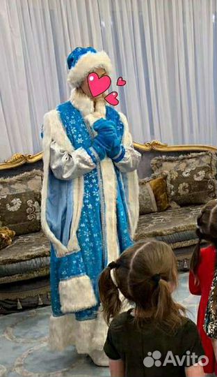 Костюм Снегурочки взрослый