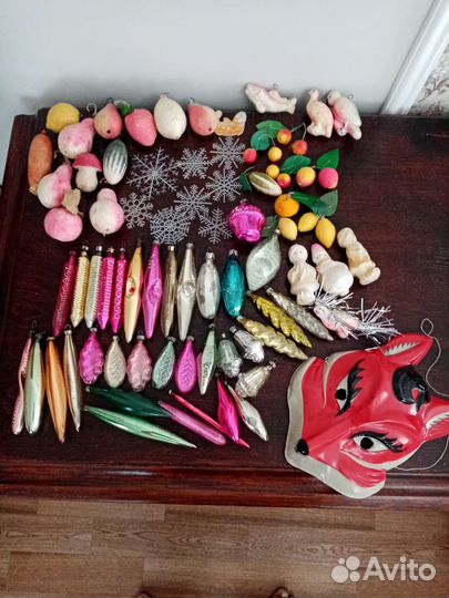 Елочные игрушки-ссср