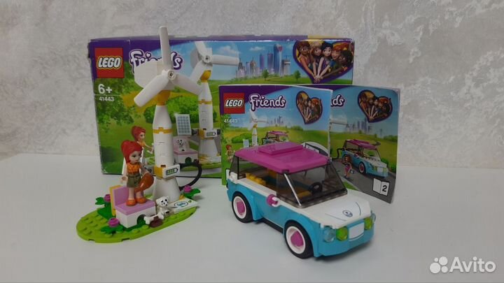 Lego friends 41443 Электромобиль Оливии