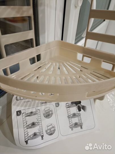 Полочка для ванной новая